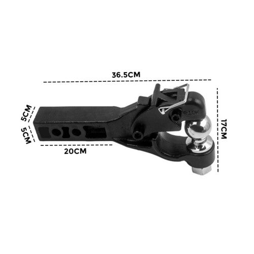 8 Ton Pintle Tow Hook Receiver — view 9