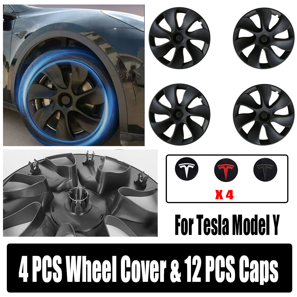 4PCS Wheel Cover Caps 19Inch ABS — view 2