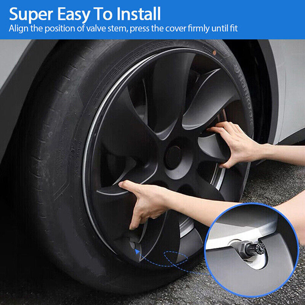 4PCS Wheel Cover Caps 19Inch ABS — view 4