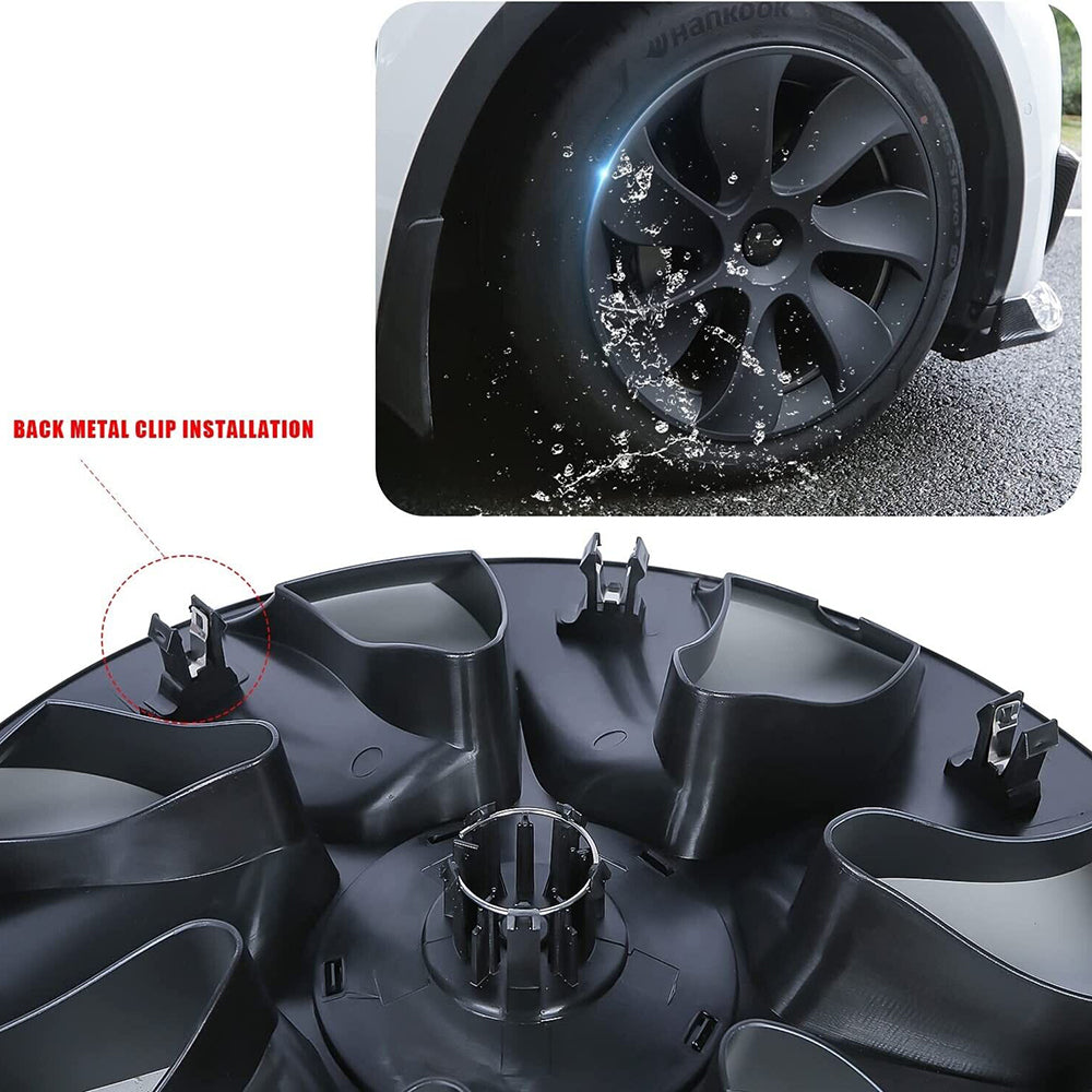 4PCS Wheel Cover Caps 19Inch ABS — view 9