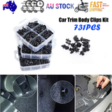 731-piece car trim body clips kit — view 2