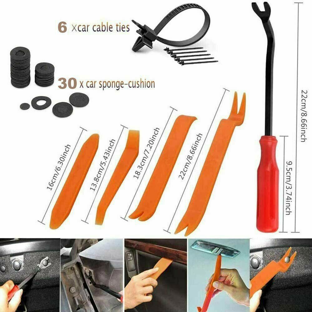731-piece car trim body clips kit — view 6