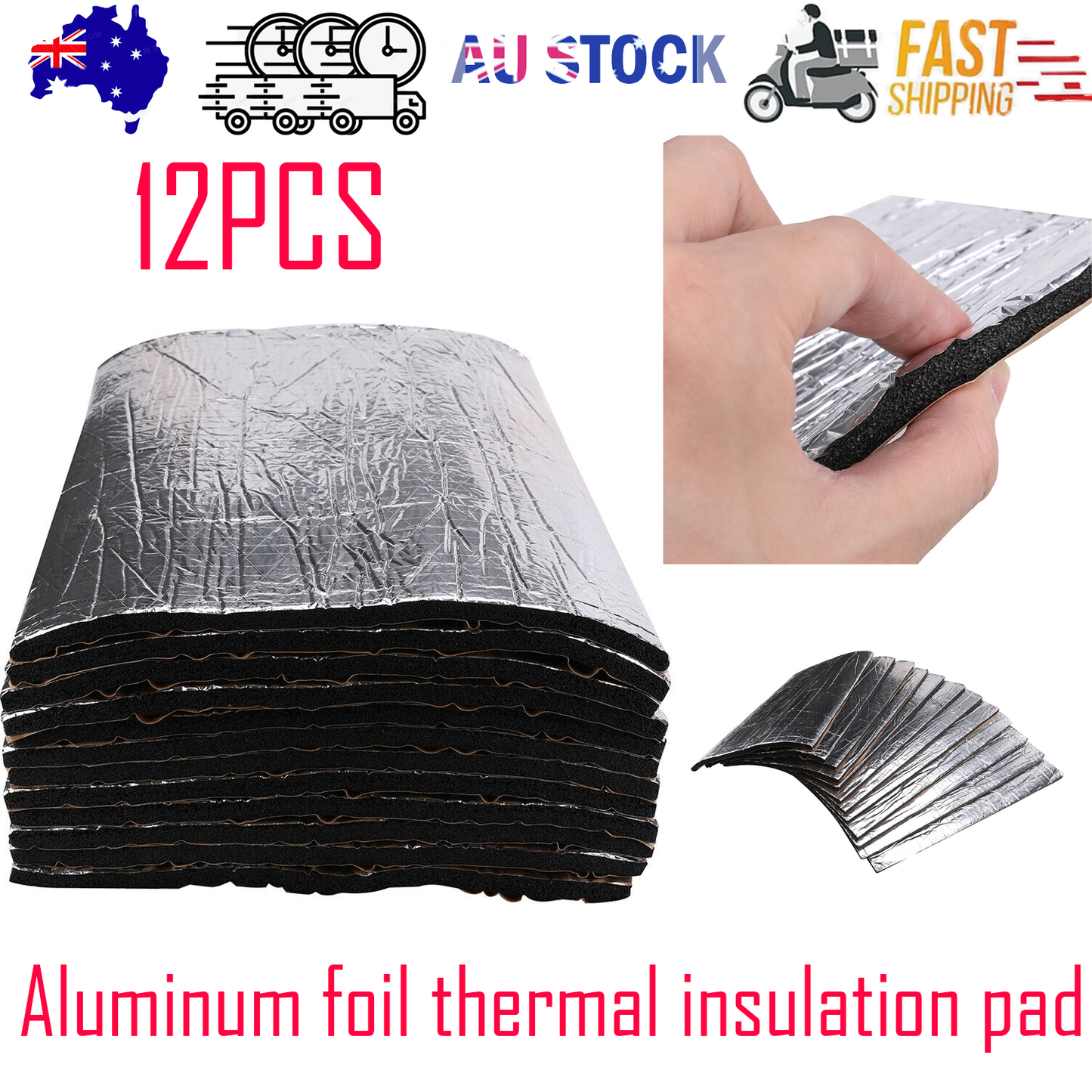 12PCS Car Engine Bay Bonnet Sound — view 2