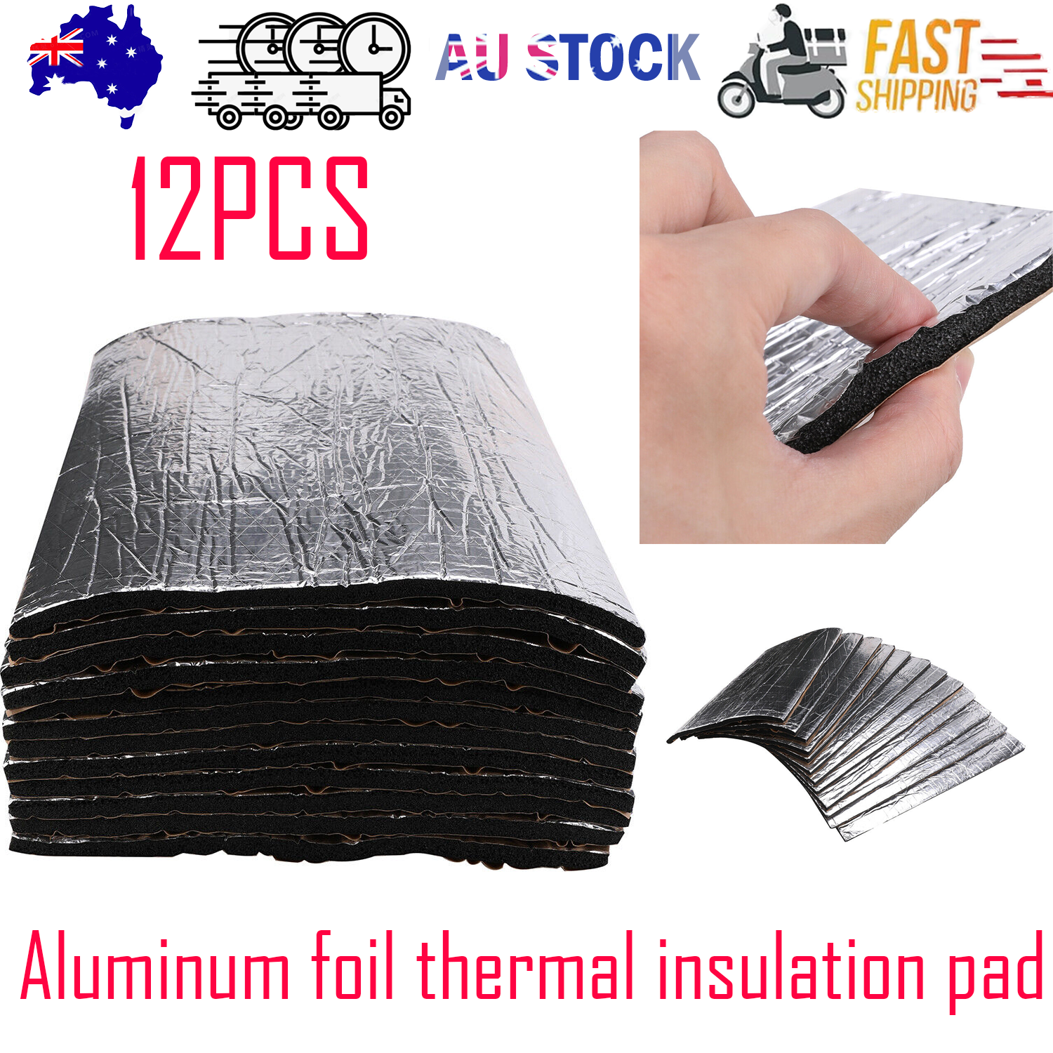 12PCS Car Engine Bay Bonnet Sound — view 2