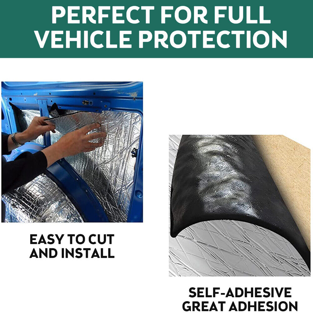 10mm Sound Deadener Insulation Heat Proof — view 7