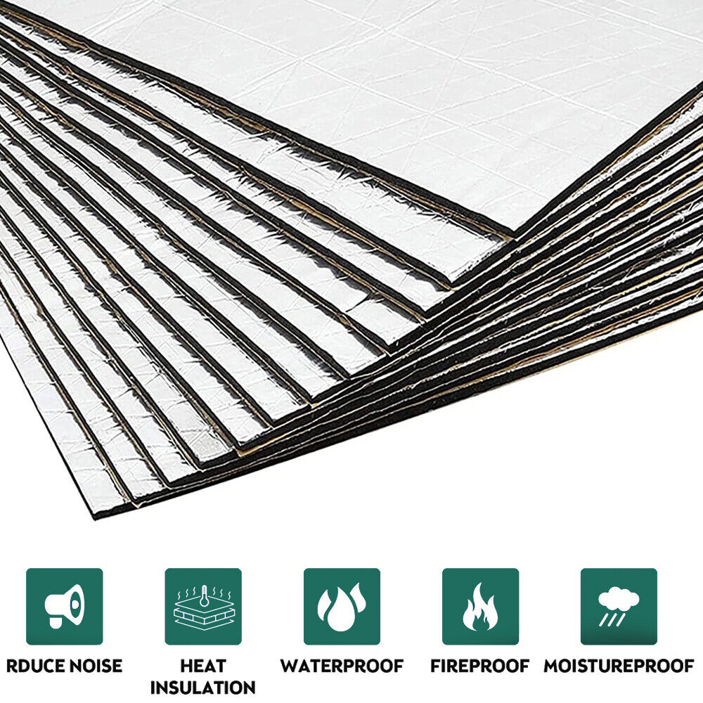10mm Sound Deadener Insulation Heat Proof — view 9