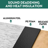 10mm Sound Deadener Insulation Heat Proof — view 12
