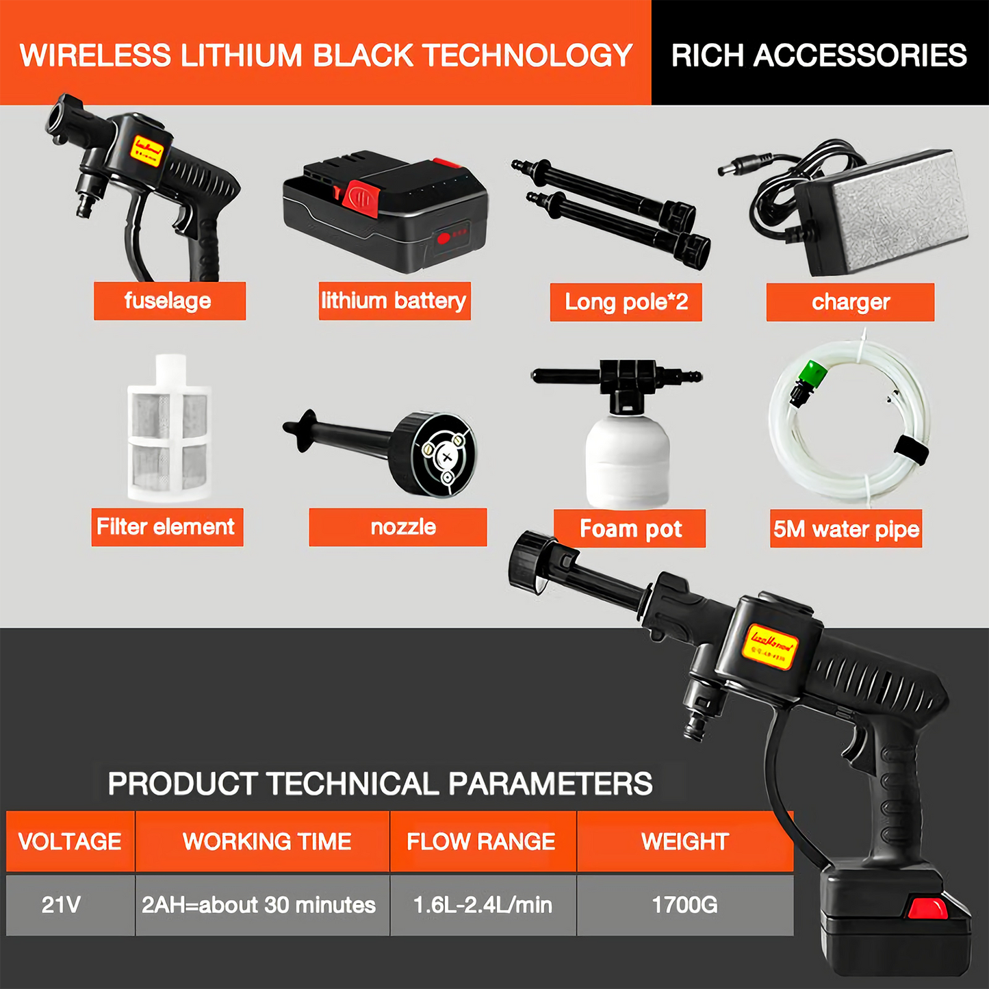 High Pressure Washer 3 in 1 — view 4