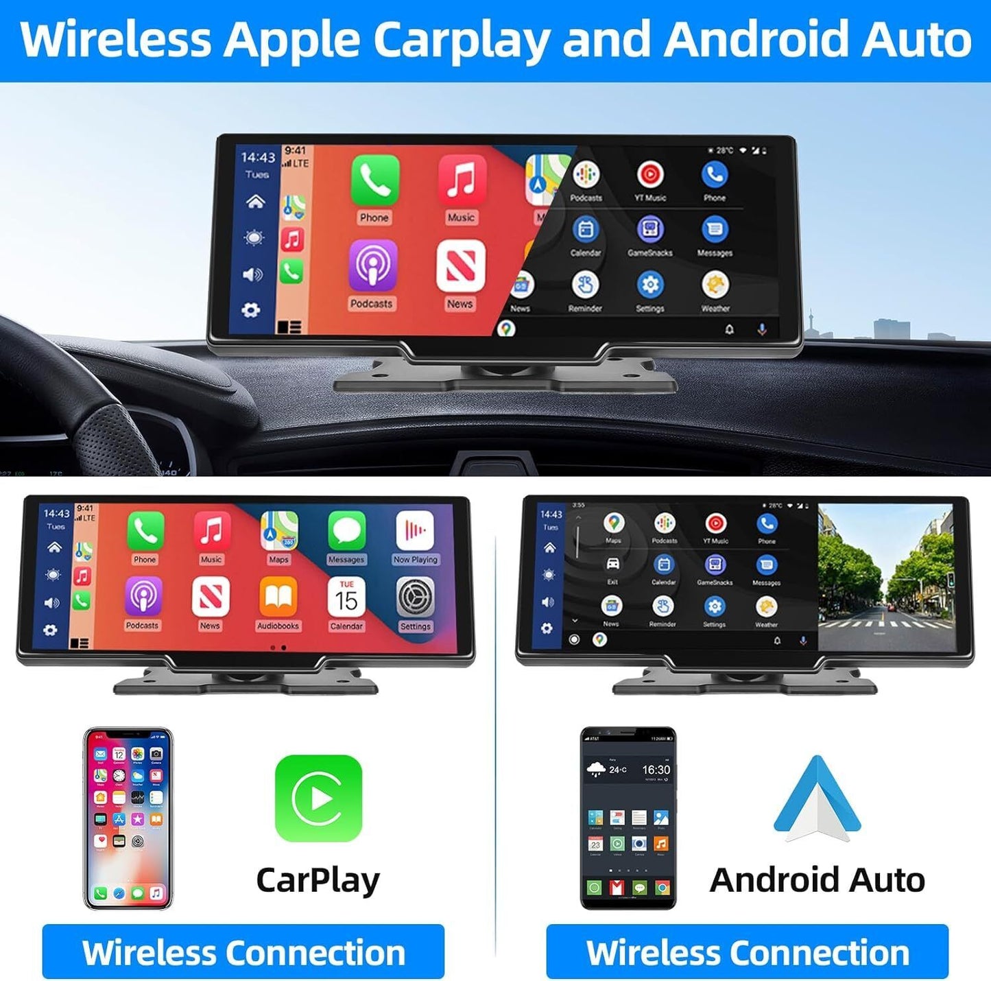 10.26 inch 4K Dash Cam Car — view 8