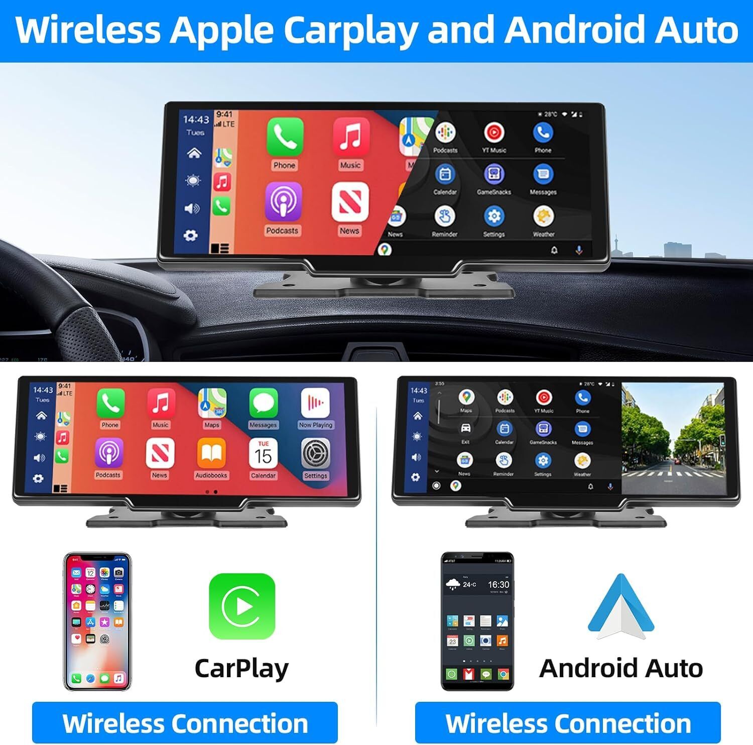 10.26 inch 4K Dash Cam Car — view 8