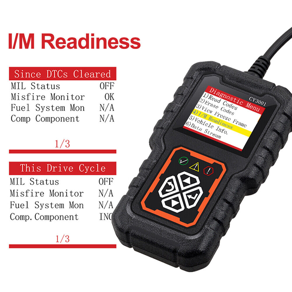 LAUNCH CY3001 Car OBD2 EOBD Scanner — view 8