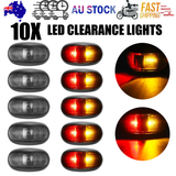 10X LED Clearance Lights Amber Red — view 2