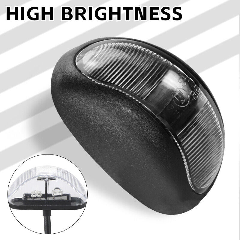 10X LED Clearance Lights Amber Red — view 4