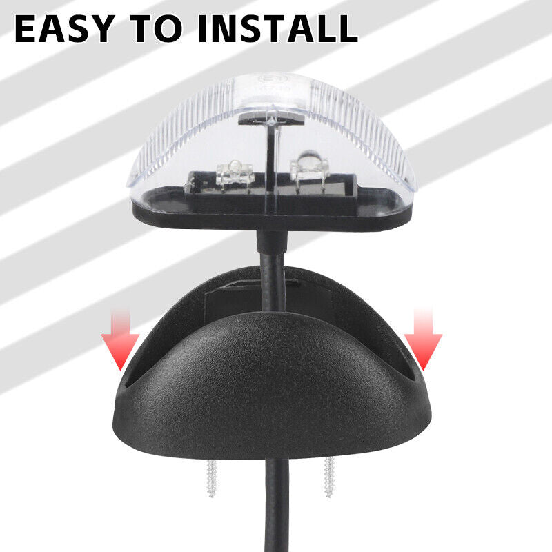 10X LED Clearance Lights Amber Red — view 6