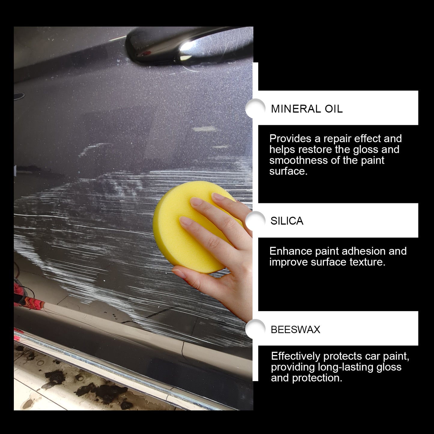 Scratches Remover Paint Cleaning Decontamination Wax — view 5