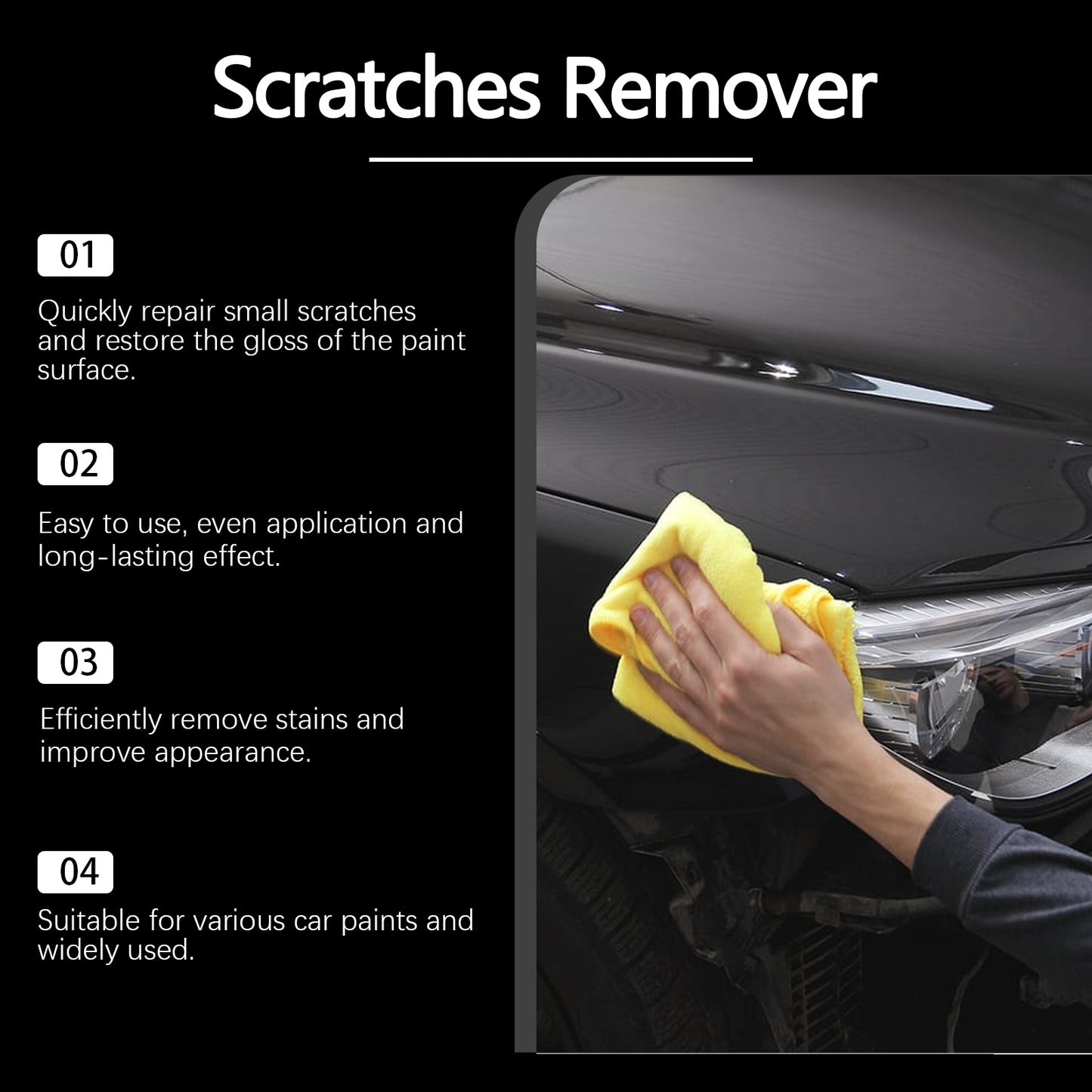 Scratches Remover Paint Cleaning Decontamination Wax — view 6