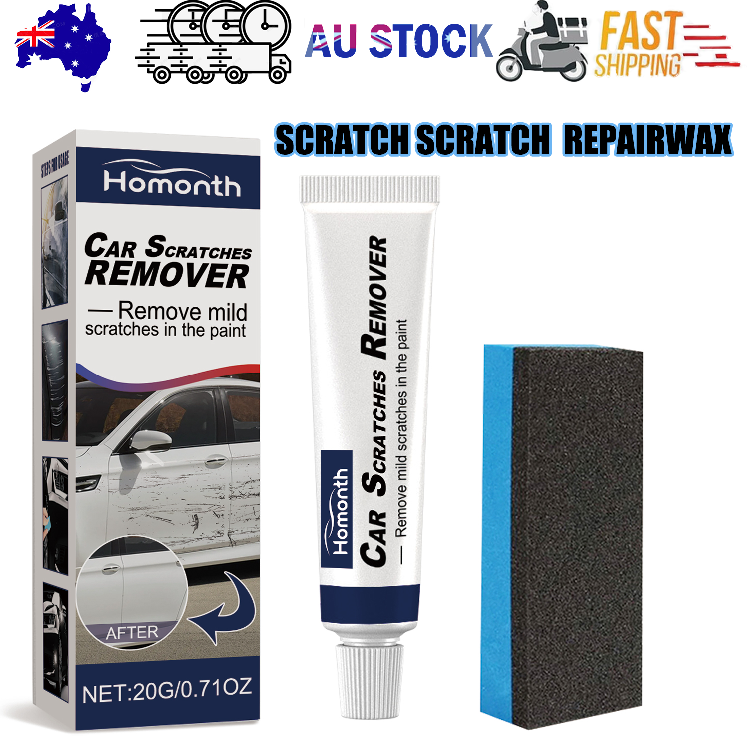 Car Scratch Body Waxing Varnish Scratch — view 2