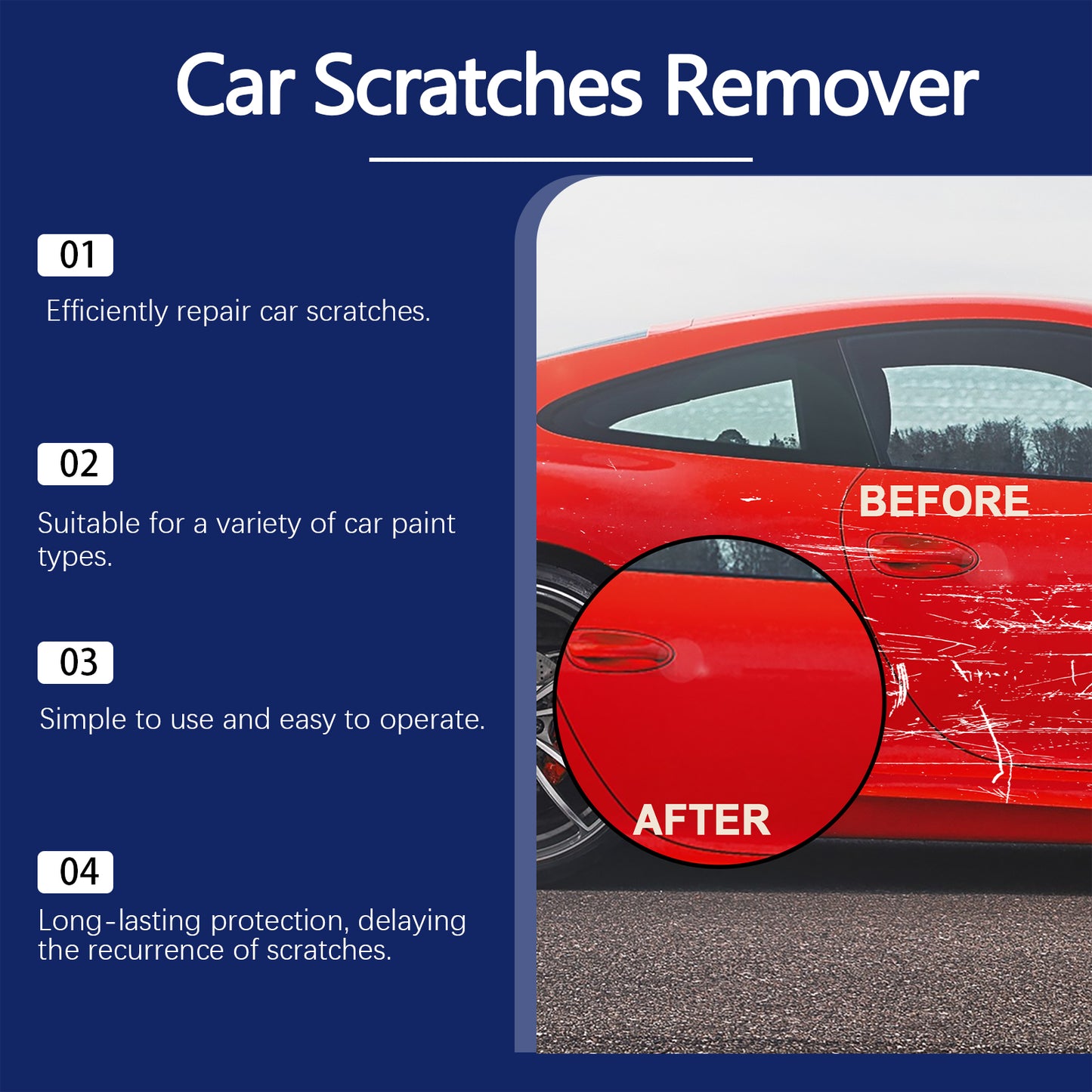 Car Scratch Body Waxing Varnish Scratch — view 6