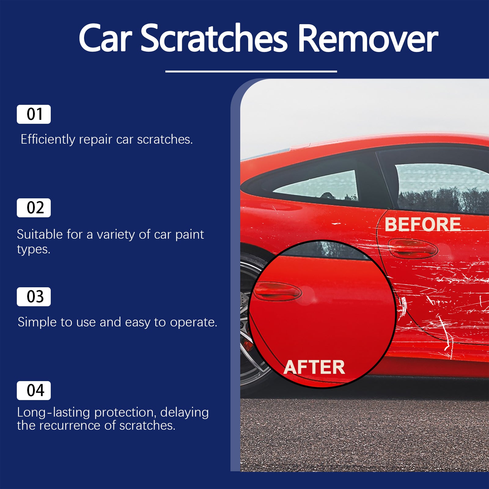 Car Scratch Body Waxing Varnish Scratch — view 6