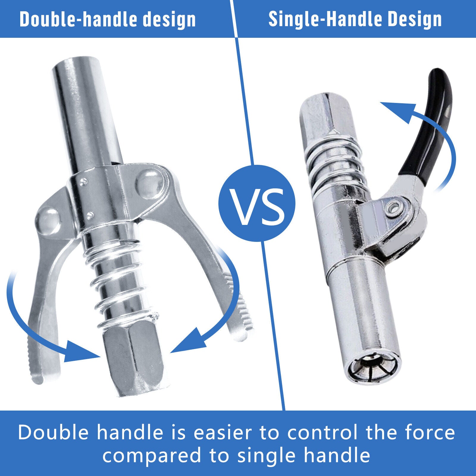 Grease Gun Coupler High Pressure Quick — view 9