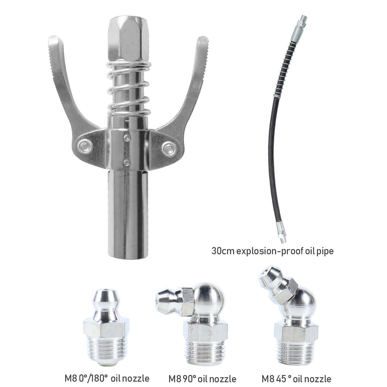 Grease Gun Coupler High Pressure Quick — view 10