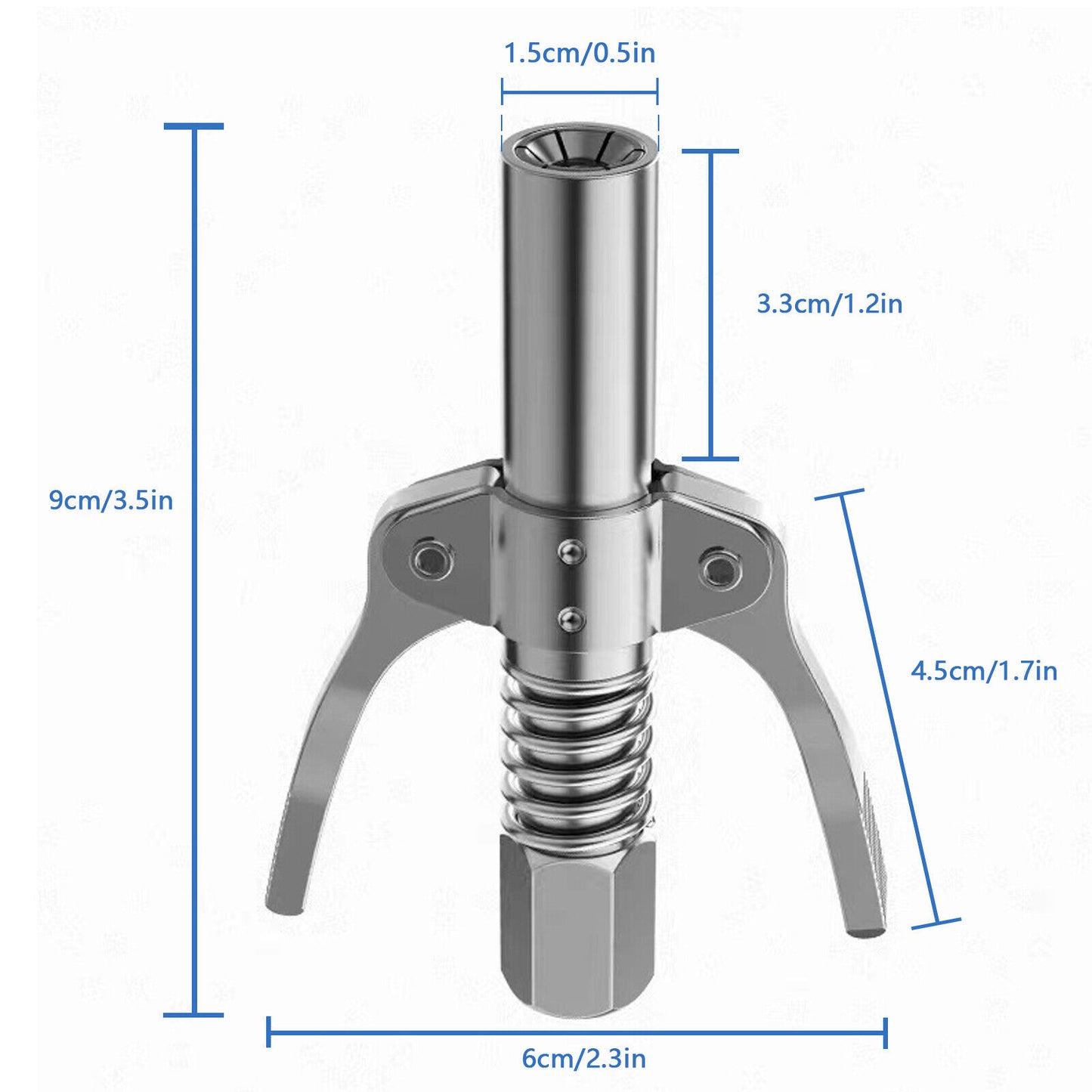 Grease Gun Coupler High Pressure Quick — view 13