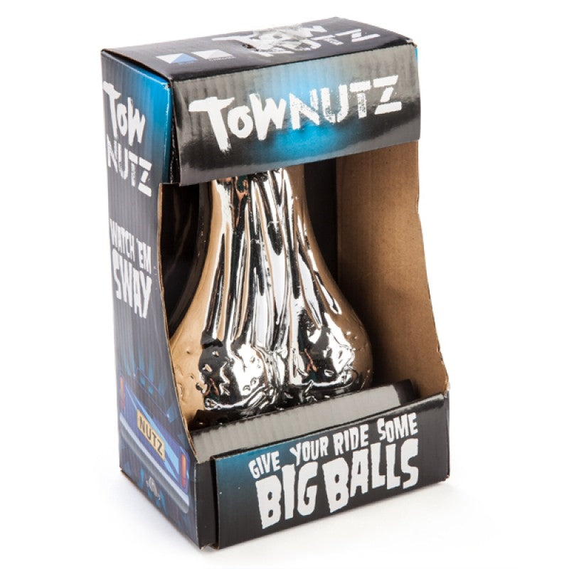 Chrome plated tow nutz — view 2