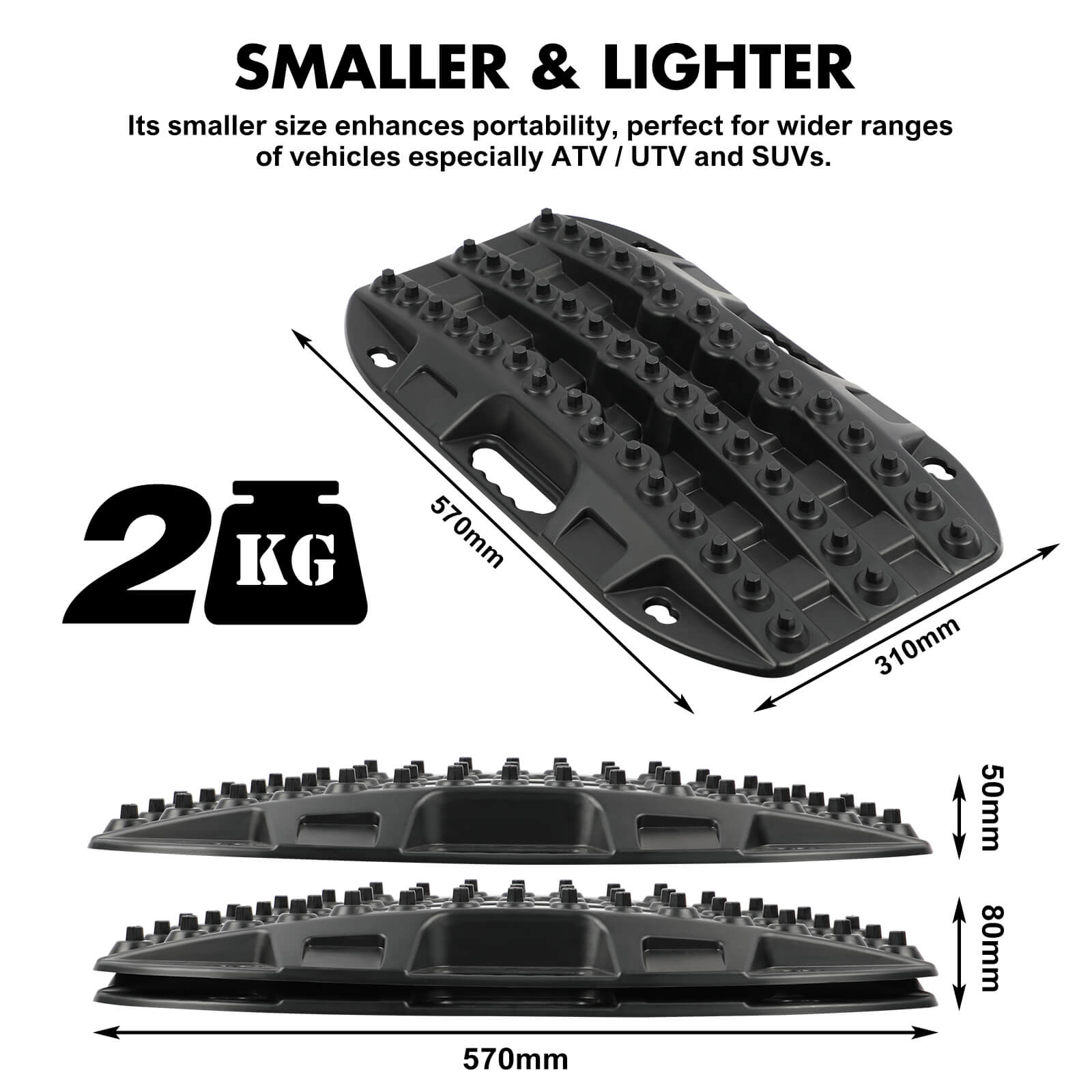 X-BULL Mini Recovery Tracks Traction Boards — view 5
