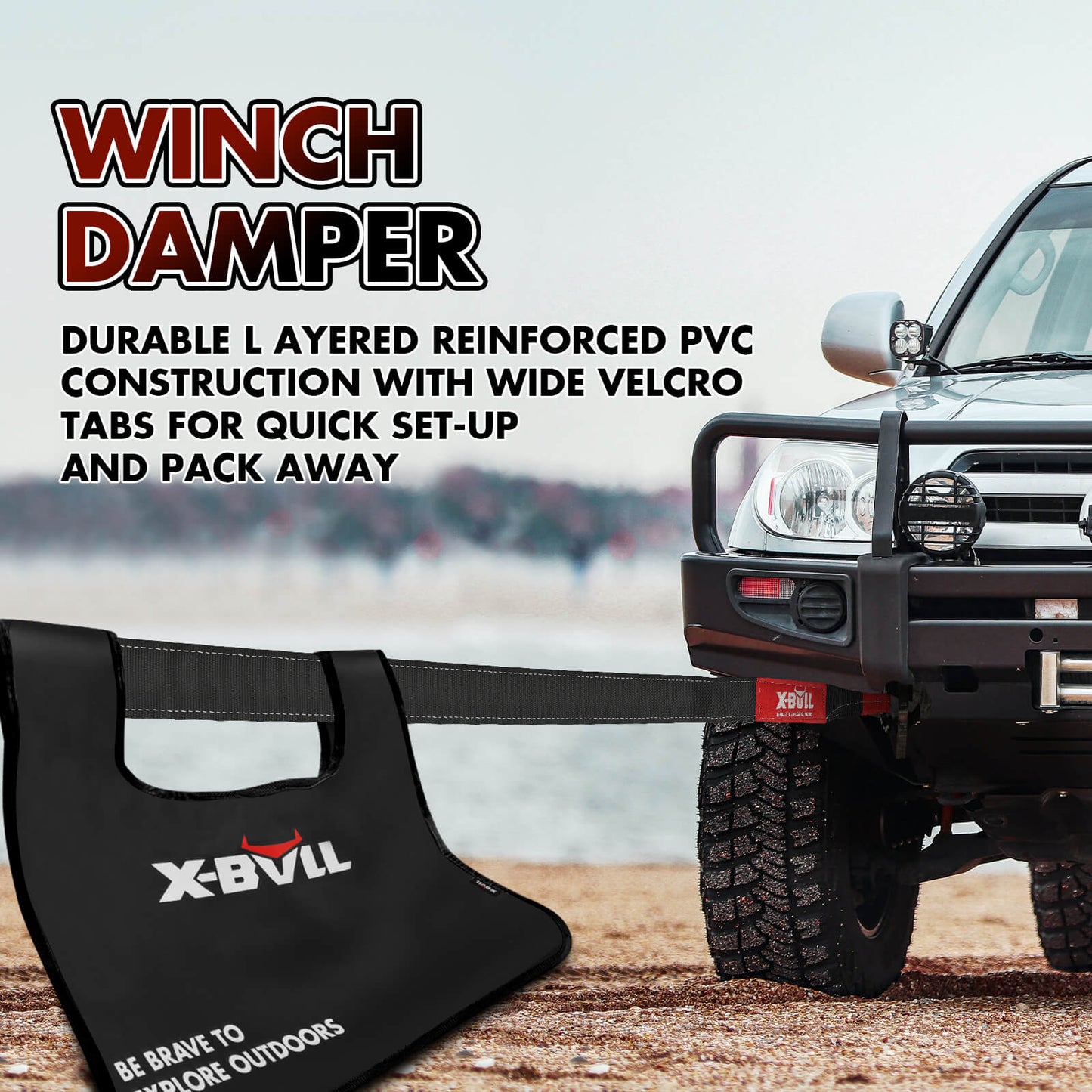 X-BULL Recovery Kit Kinetic Recovery Rope — view 6