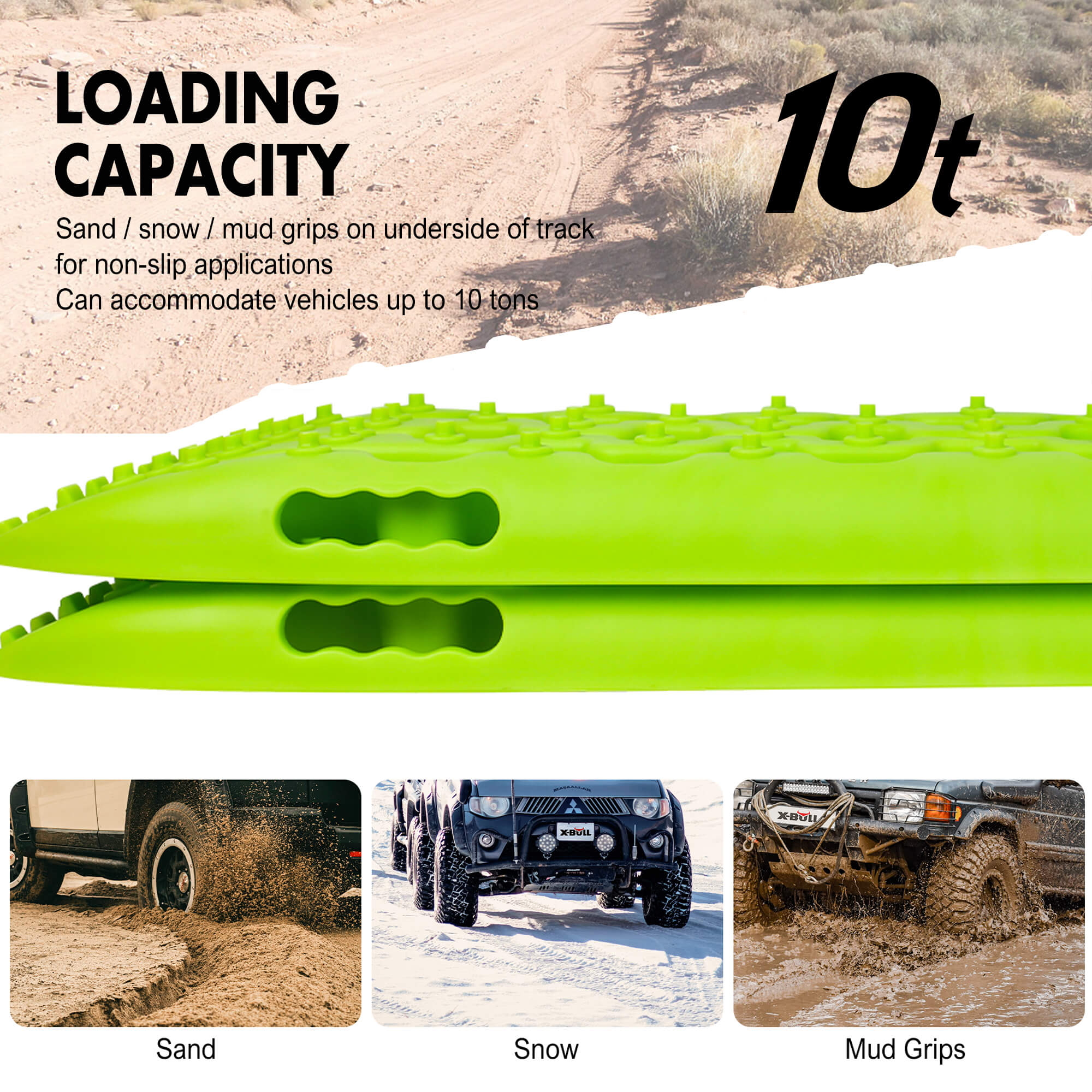 X-BULL Recovery Tracks Boards 10T 2PCS — view 4