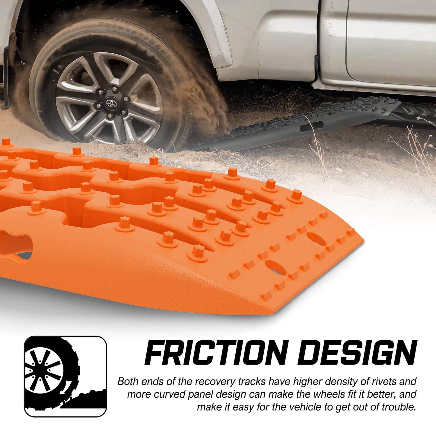 X-BULL 2PCS Recovery Tracks Snow Tracks — view 5