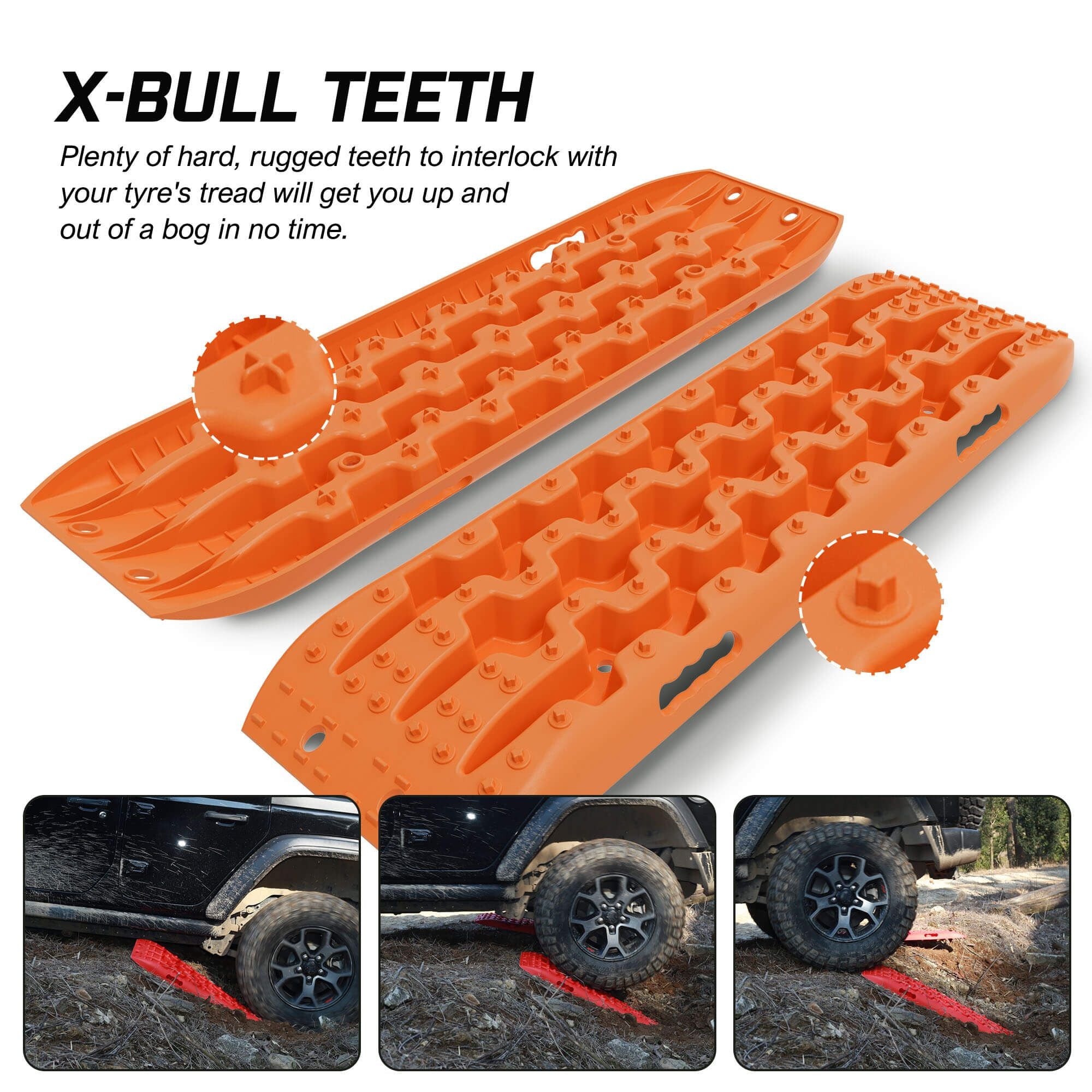 X-BULL 2PCS Recovery Tracks Snow Tracks — view 7