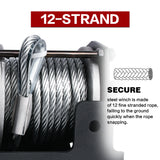 X-BULL Electric Winch 12V 3000LBS Steel — view 6