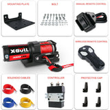 X-BULL 12V Electric Winch Boat 3000LBS — view 3