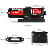 X-BULL 12V 3000LBS Electric Winch — view 9
