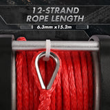 X-BULL 12V 5000LBS Electric Winch — view 7