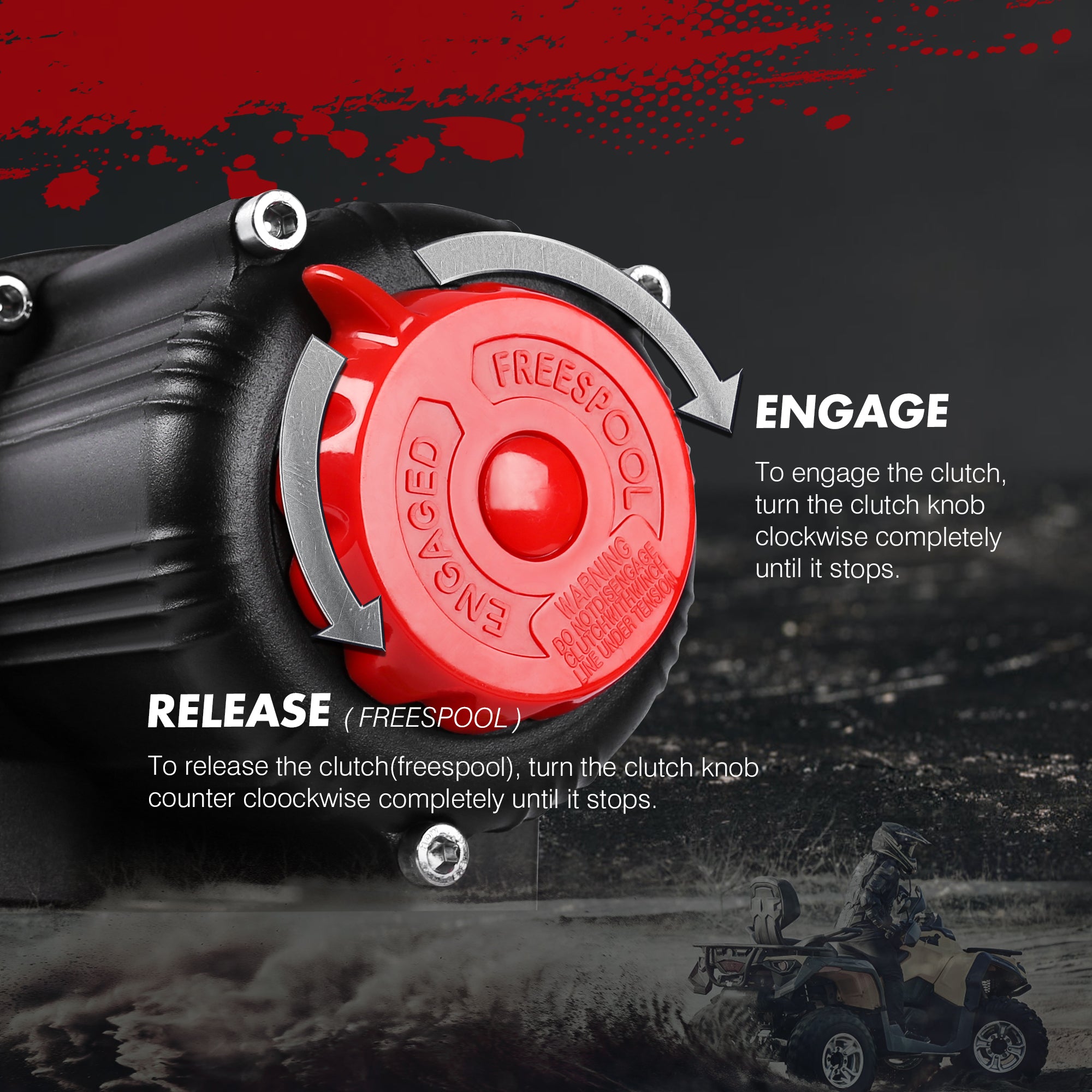 X-BULL 12V 5000LBS Electric Winch — view 10