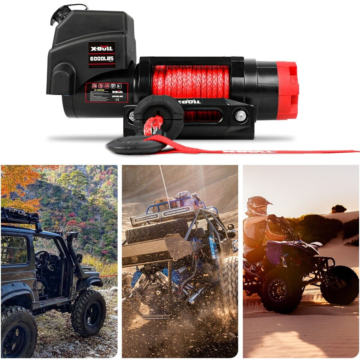 X-BULL electric winch 6000LBS 12V — view 13