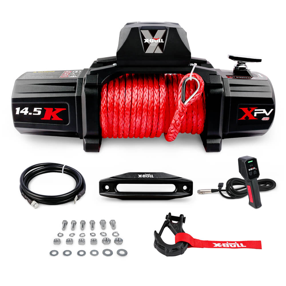 X-BULL Electric Winch 12V 14500LBS Synthetic — view 2