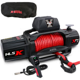 X-BULL 12V Electric Winch 14500LBS Synthetic — view 2