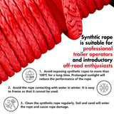 X-BULL 12V Electric Winch 14500LBS Synthetic — view 9