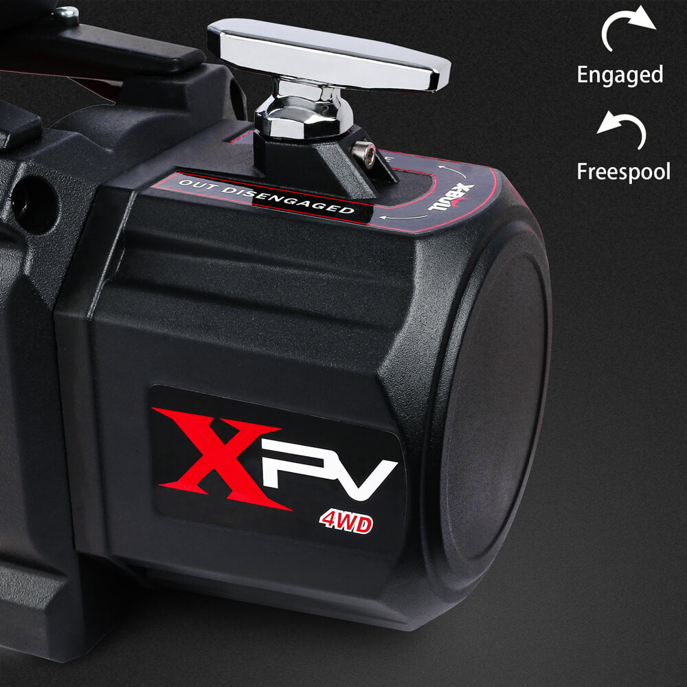 X-BULL 12V Electric Winch 14500LBS Synthetic — view 11