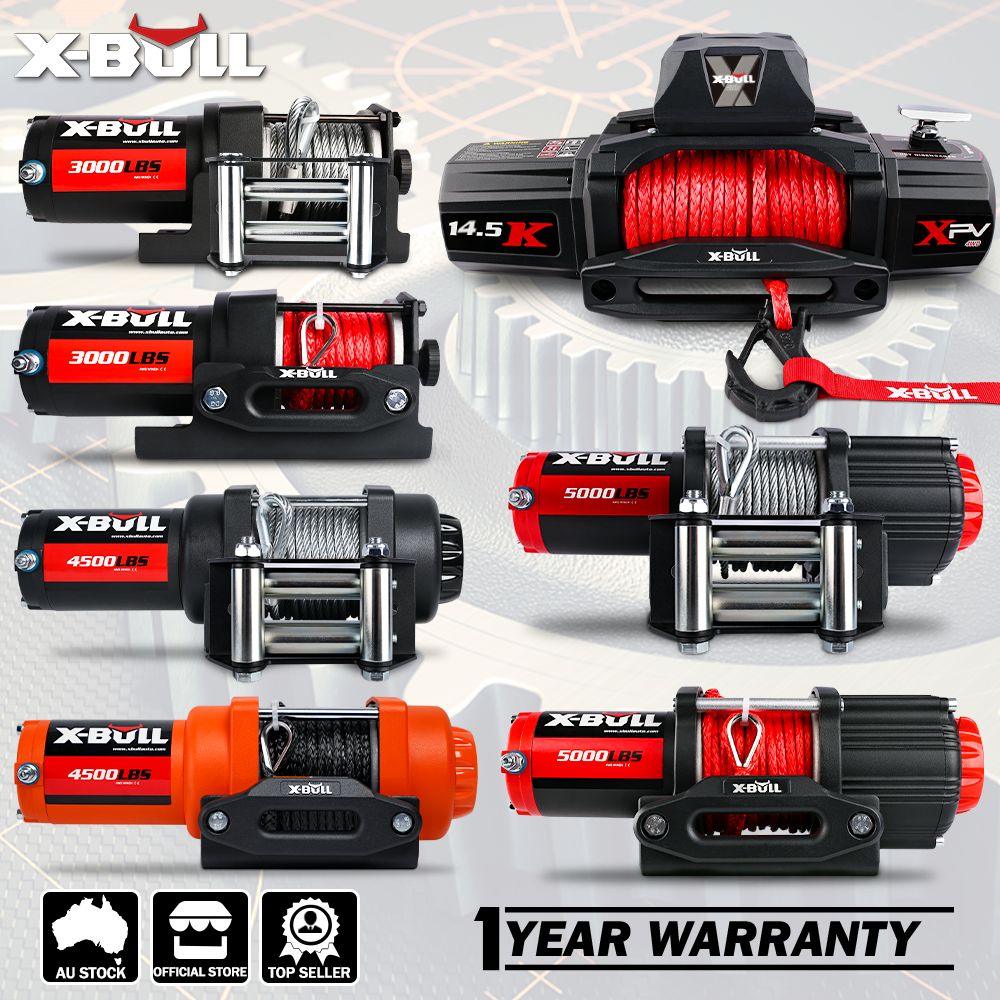 X-BULL Electric Winch 12V 4500LBS Steel — view 2