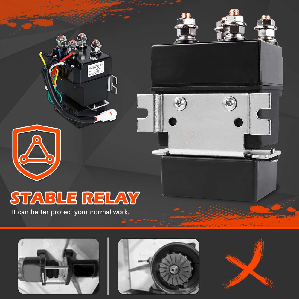 X-BULL 4500LB 12V Electric Winch — view 5