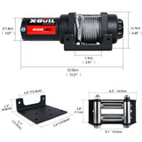 X-BULL 4500LBS Steel Cable Electric Winch — view 11
