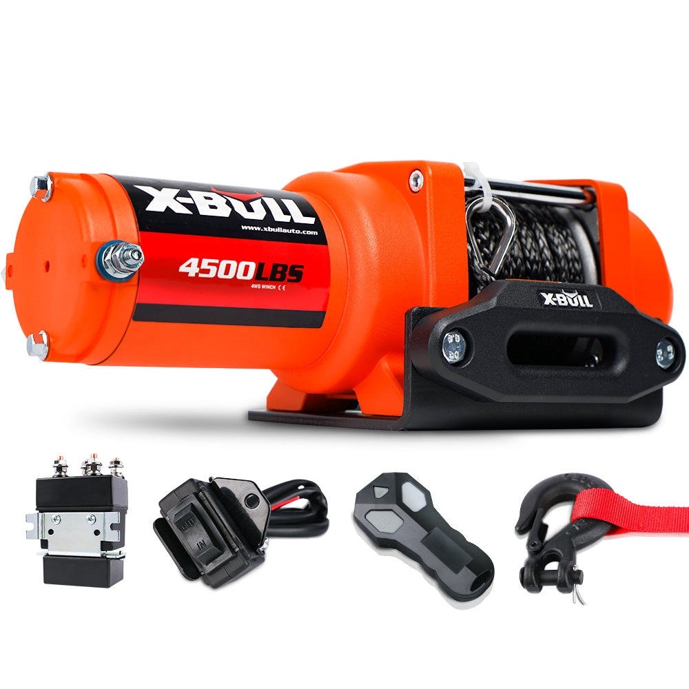 X-BULL Electric Winch 12V 4500LBS Synthetic — view 3
