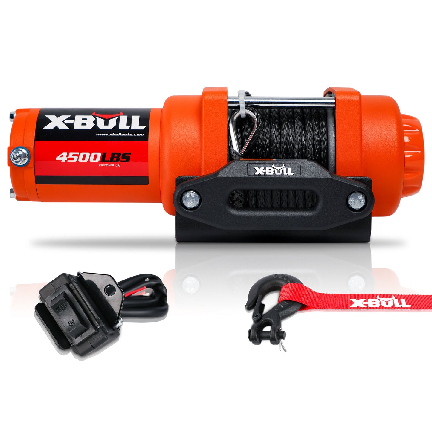 X-BULL 12V 4500LBS Electric Winch — view 2