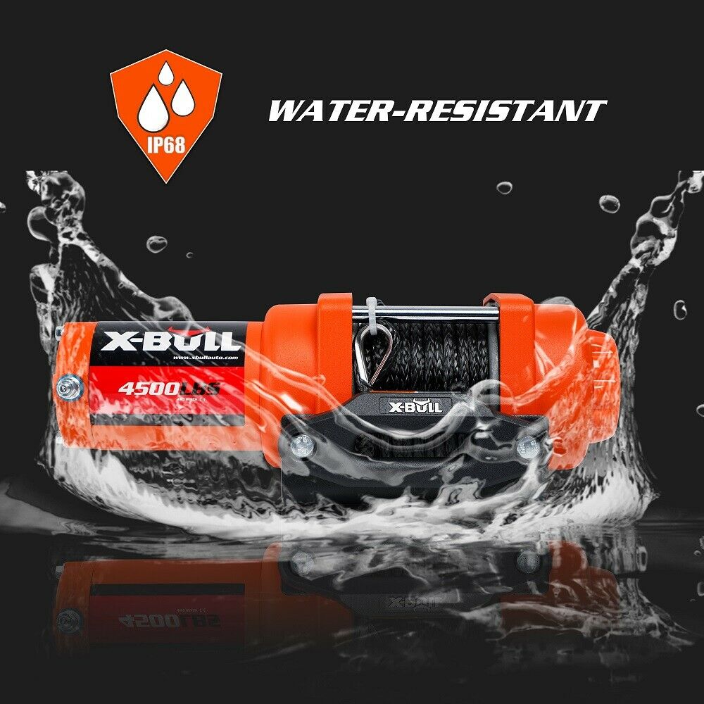 X-BULL 12V 4500LBS Electric Winch — view 4