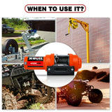 X-BULL 12V 4500LBS Electric Winch — view 3