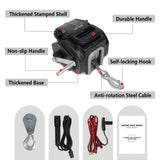 X-BULL Electric Boat Winch 12V 6500LBS — view 10